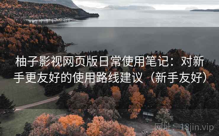 柚子影视网页版日常使用笔记：对新手更友好的使用路线建议（新手友好）